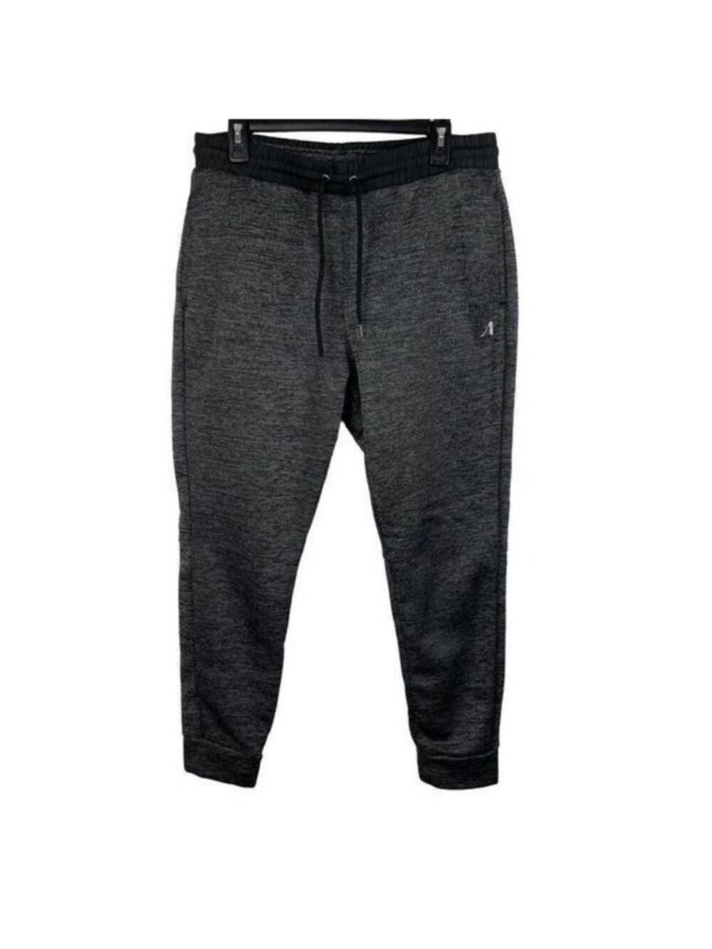 Avia Joggers Qwick Dry Fleece Lined Men L 36-38 Charcoal Gray Performance